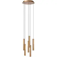 Lucide Lampe pendante de conception Griffith Bronze à 6 lumières