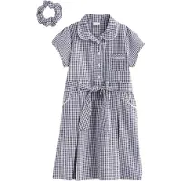 Next Robe bleu marine / blanc