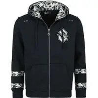 Sabaton Sweat-shirt zippé à capuche de - EMP Signature Collection - M - 3XL - pour Homme - noir/camouflage - Taille XL