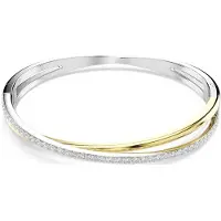 Swarovski Hyperbola Bracelet-jonc rond blanc, (5.40 cm, Métal )