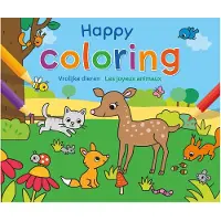 Deltas Coloriage joyeux - Animaux joyeux