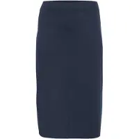 KAFFE CURVE Jupe 'KC Jenna' marine
