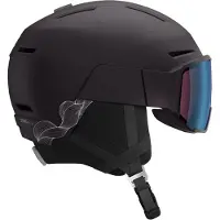 Salomon - Casque à visière photochromique - Osmo Pro Sigma Photo Nightshade - Taille S - Noir