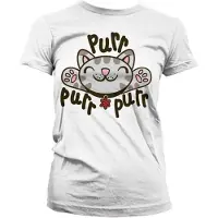 Hybris The Big Bang - T-Shirt Girl Soft Kitty Purr-Purr-Purr - White (M)