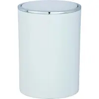 SmartaSaker Inca, Poubelle, Blanc, Gris