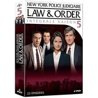 Elephant Law & Order NEW YORK Police Judiciaire L'Intégrale de la Saison 5 DVD