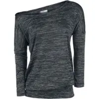 RED by EMP T-shirt manches longues de - Fast And Loose - XS - XXL - pour Femme - noir/gris - Taille XXL