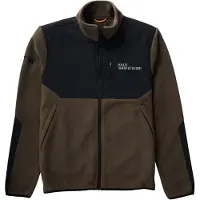 Halo Veste en polaire marron / noir / blanc