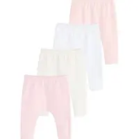 Next Leggings jaune / rose / blanc