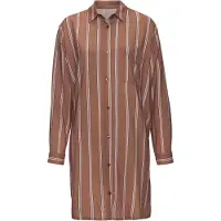 LASCANA Chemise de nuit brocart / rose / noir / blanc