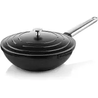 WESTINGHOUSE Wok Performance Series - Wok avec couvercle - 28 cm - Noir