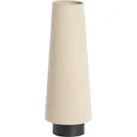 Light & Living Lampe de table crème Howie avec noir Ø 19cm