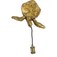 Light & Living Applique murale - bronze - TURTLE - plastique - E27 - 3128350 -