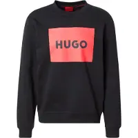 HUGO Sweat-shirt 'Duragol' rouge feu / noir