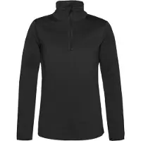 Protest Pull de Ski Protest Fille Refabrizoy Jr 1/4 Zip True Black-Taille 140