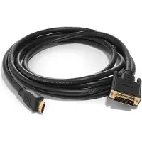 SBOX HDMI-DVI (24+1) M/M 2m HDMI-DVI-2 (2 m), Câble vidéo, Noir