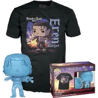 Funko POP! Attack On Titan Eren Figure And Short Sleeve T-shirt Bleu,Noir M