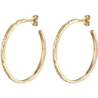 Elli Boucles d'oreilles 'Kreis' or