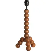 Light & Living - lampe de table - Veglio - marron - bois - Ø 20cm - E27 - 8314683