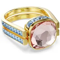 Swarovski Chroma Ring Kissenschliff Mehrfarbig Gold, (58)