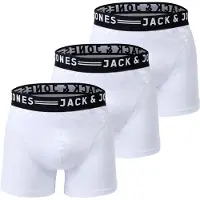 Jack & Jones Boxers 'Sense' noir / blanc