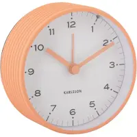Karlsson Réveil classique Circus Rings Peach orange