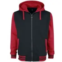 RED by EMP Sweat-shirt zippé à capuche de - Playing The Blame Game - M - 5XL - pour Homme - noir/rouge - Taille 5XL