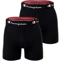 Champion Boxers rouge / noir / blanc