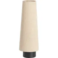 Light & Living Lampe de table - naturel - HOWIE - textile - lampe d'ambiance - E27 - 1891312 -