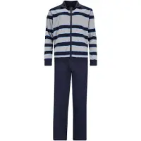 Hajo Veste de survêtement bleu