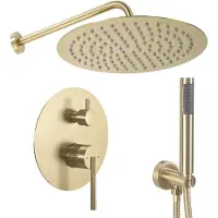REA Kit De Douche Encastré Argon Gold Brush + Box
