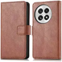 IMoshion Étui de télephone portefeuille de luxe pour OnePlus 13 - Marron