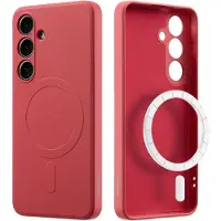 IMoshion Coque Couleur avec MagSafe pour Samsung Galaxy S24 Plus - Dusty Rose