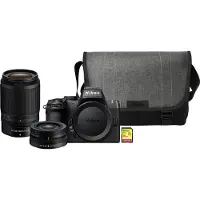 Nikon Z50II - Systeemcamera - + NIKKOR Z 16-50mm VR lens + 50-250 NIKKOR Z lens + tas + 16GB SD (APS-C / DX), Appareil photo, Noir