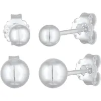Elli Boucles d'oreilles argent