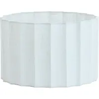 Light & Living - Abat-Jour - Disli - Blanc - Textile - Ø 35cm - E27 - 2235944