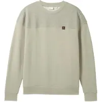 Tom Tailor Sweat-shirt vert pastel / blanc