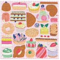 Galison Confiseries Sucrées - Puzzle 500 Pièces