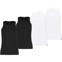 Puma Maillot de corps noir / blanc