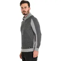 Cipo & Baxx Pull-over gris / gris foncé