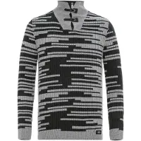 Cipo & Baxx Pull-over gris / anthracite