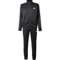 Adidas Sportswear Basic 3 Stripes French Terry Tracksuit Noir S / Regular Homme