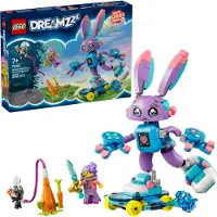 LEGO DREAMZzz Izzie et Bunchurro le Lapin Gamer 71490 252 Pièces 7+ Ans