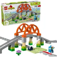 LEGO Set d'extension: Les rails et le pont du train
