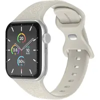 IMoshion Bracelet en silicone Mandala Apple Watch | 44/45/46/49 mm - Starlight