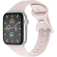 IMoshion Bracelet en silicone Mandala Apple Watch | 44/45/46/49 mm - Rose