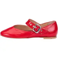 Lloyd Ballerines à lanières rouge
