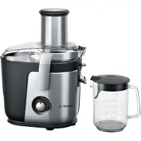 Bosch Extracteur de jus centrifuge MES4010, 1200 W, noir et argent.