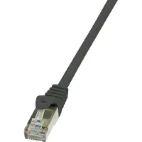 Logilink Patch Cord EconLine, Cat. 6, U/UTP, 10.0 m, noir