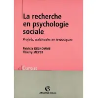 Armand Colin La recherche en psychologie sociale